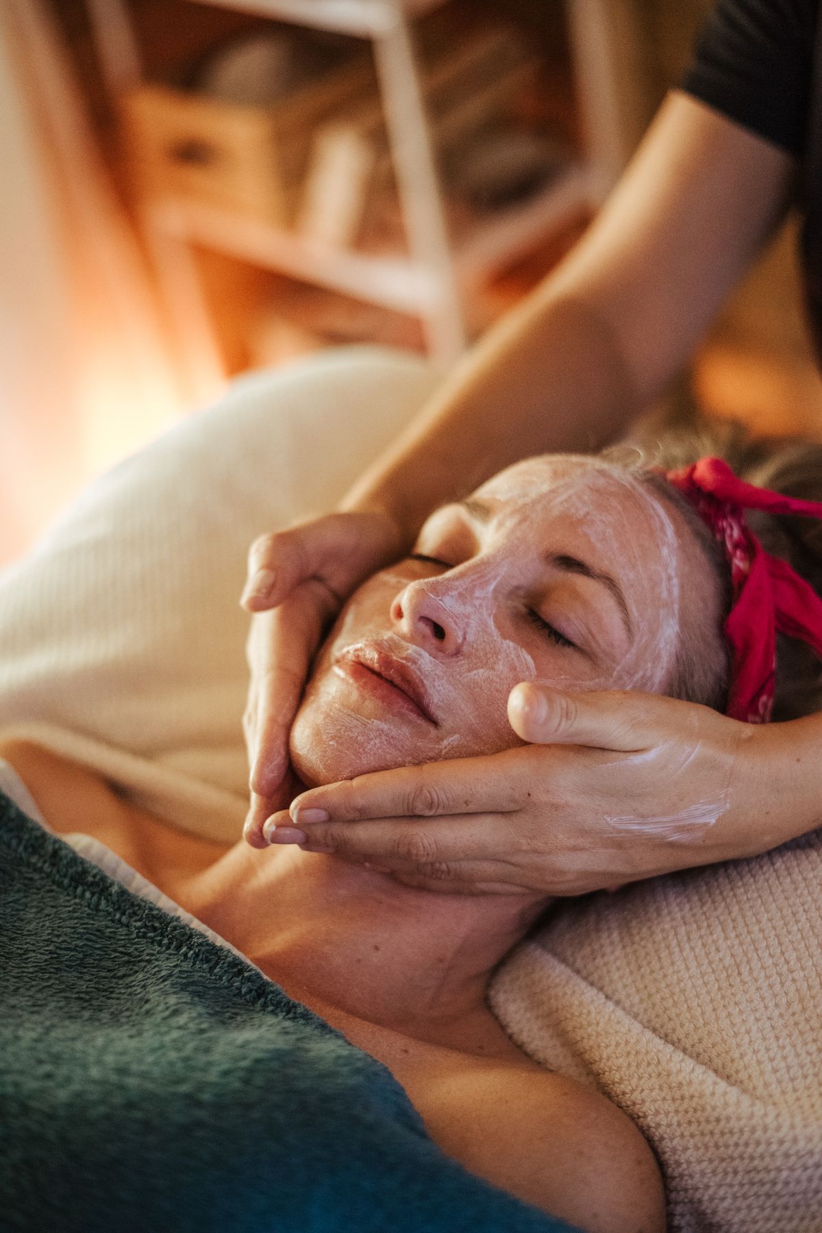 Relaxing spa treatment at Adyclou in Alpharetta